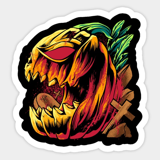Pumpkin Reborn Sticker by midthos